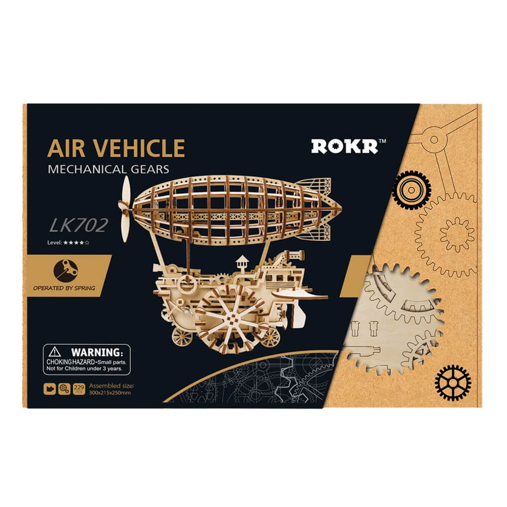 Puzzle mecanic - Air Vehicle LK702 | Robotime - 3