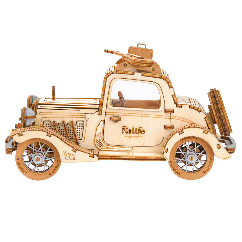 Puzzle 3D - Vintage Car TG504 | Rolife - 4