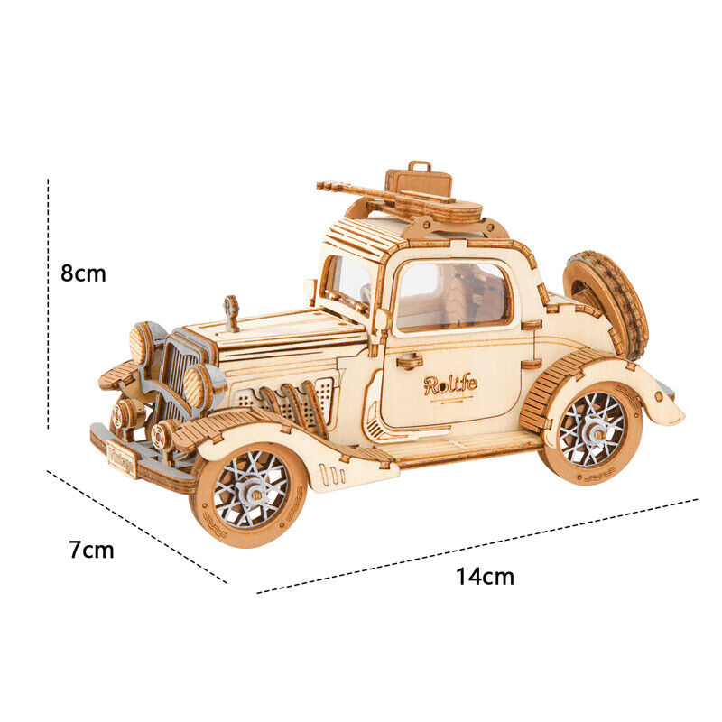 Puzzle 3D - Vintage Car TG504 | Rolife - 3