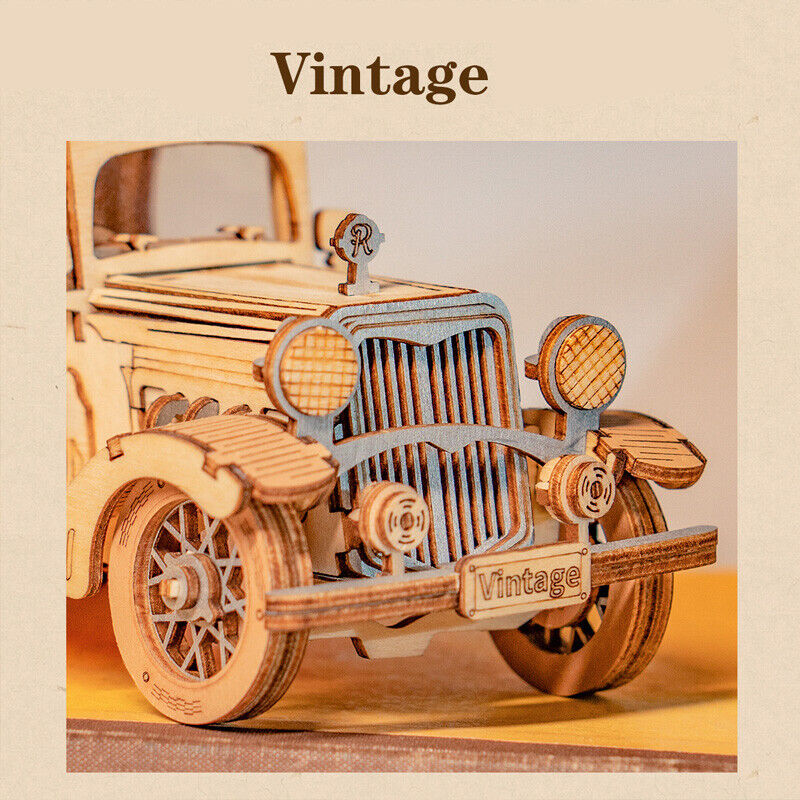 Puzzle 3D - Vintage Car TG504 | Rolife - 2