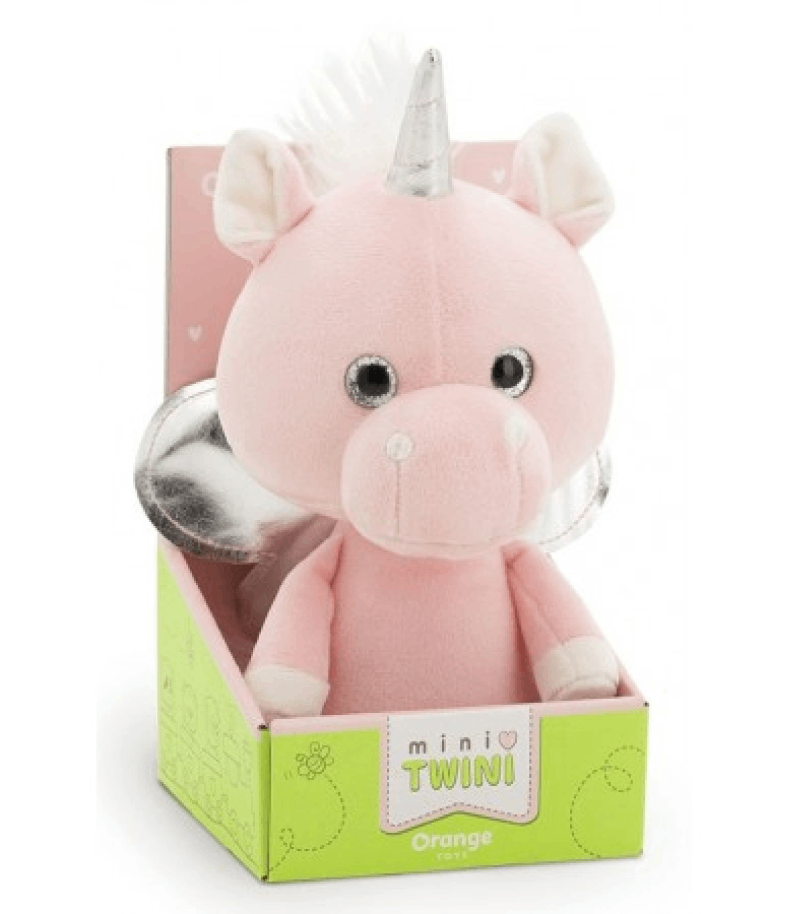 Jucarie de plus - Mini Twini Pink Unicorn | Orange Toys - 1 | YEO