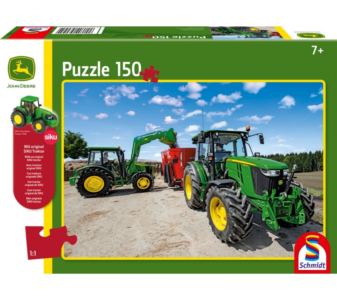 Puzzle 150 piese - 5M Series Tractors | Schmidt - 1