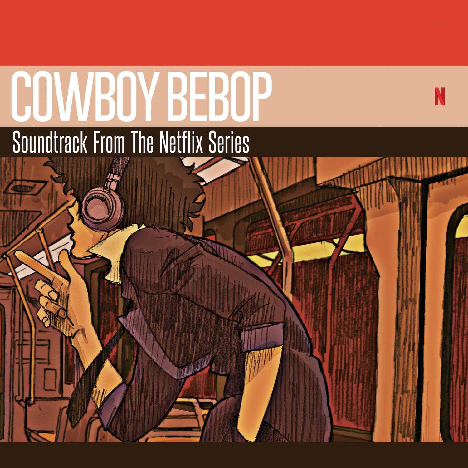 Cowboy Bebop (Soundtrack From The Netflix Series) - Vinyl Translucent Orange & Red Marble | The Seatbelts, Yoko Kanno - 1 | YEO