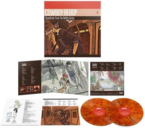 Cowboy Bebop (Soundtrack From The Netflix Series) - Vinyl Translucent Orange & Red Marble | The Seatbelts, Yoko Kanno