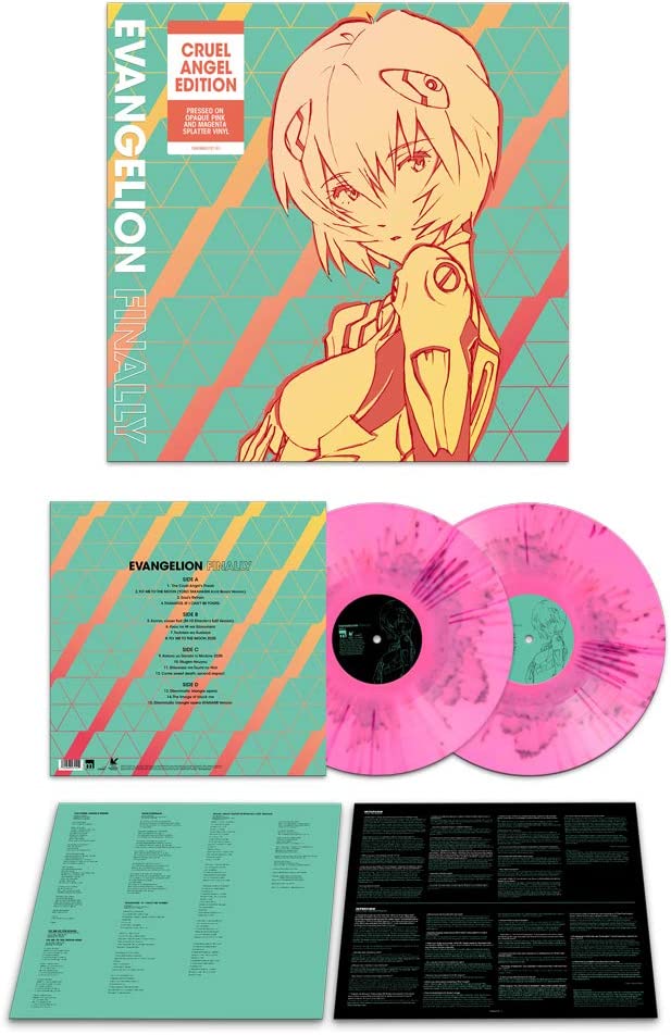 Evangelion Finally (Pink and Magenta Splatter Vinyl) | Various Artists - 2 | YEO