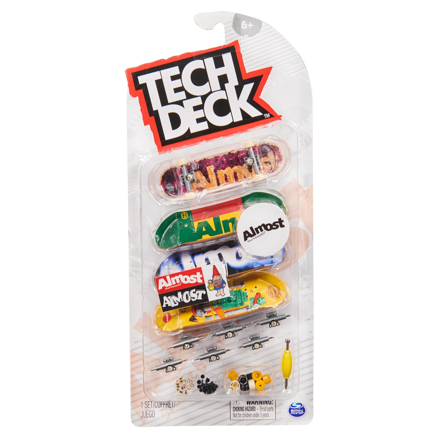 Set jucarie interactiva Tech Deck - Fingerboard Almost 9.6cm | Spin Master