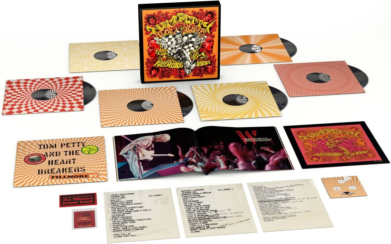 Live At The Fillmore 1997 (6 Vinyl Box Set) | Tom Petty, The Heartbreakers