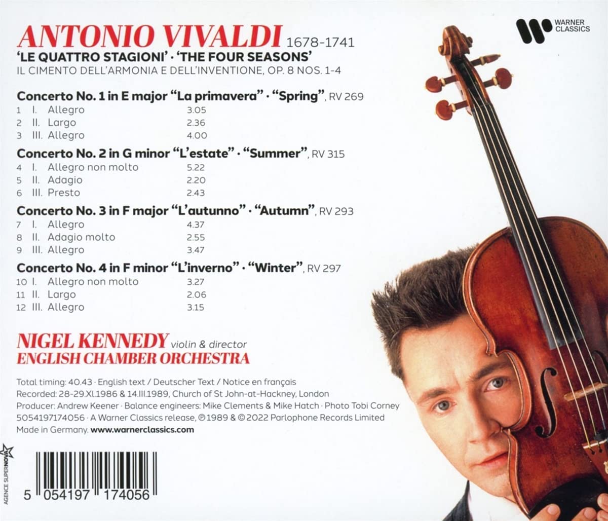 Vivaldi: The Four Seasons | Nigel Kennedy, English Chamber Orchestra