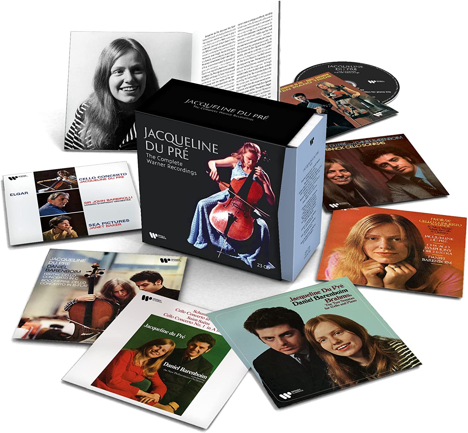 Jacqueline du Pre: The Complete Warner Recordings (23CD Box Set) | Jacqueline du Pre