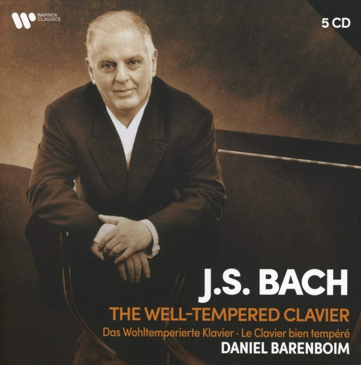 J.S. Bach: The Well-Tempered Clavier (Box Set) | Daniel Barenboim Bach poza noua