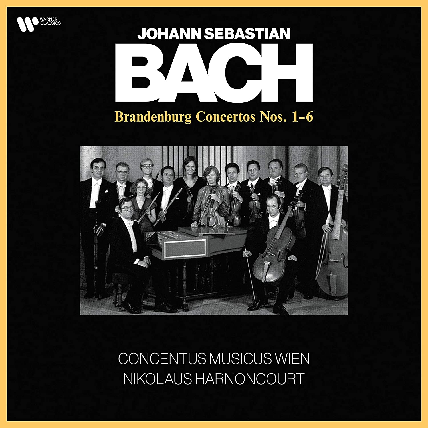 Johann Sebastian Bach: Brandenburg Concertos Nos. 1-6 - Vinyl | Concentus Musicus Wien, Nikolaus Harnoncourt - 1 | YEO