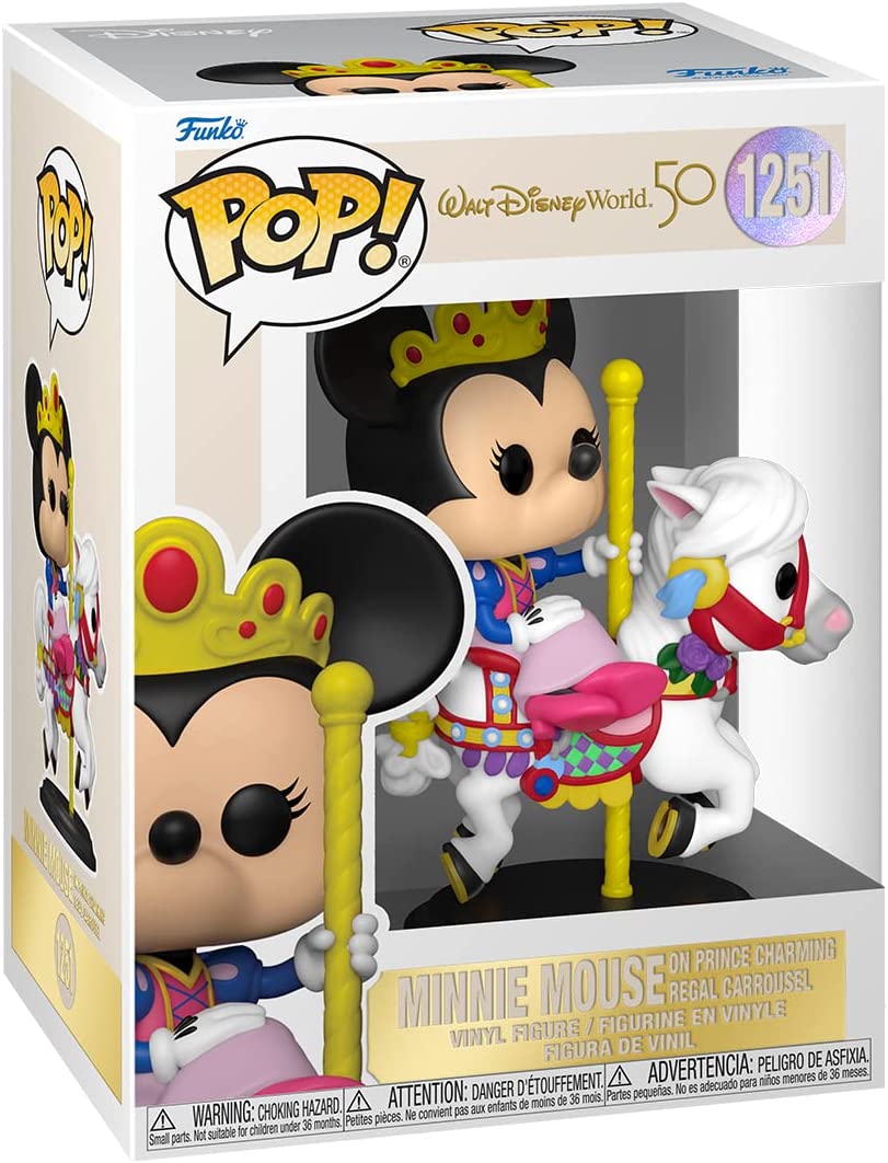 Figurina - Walt Disney World 50th - Minnie Mouse - Carrousel