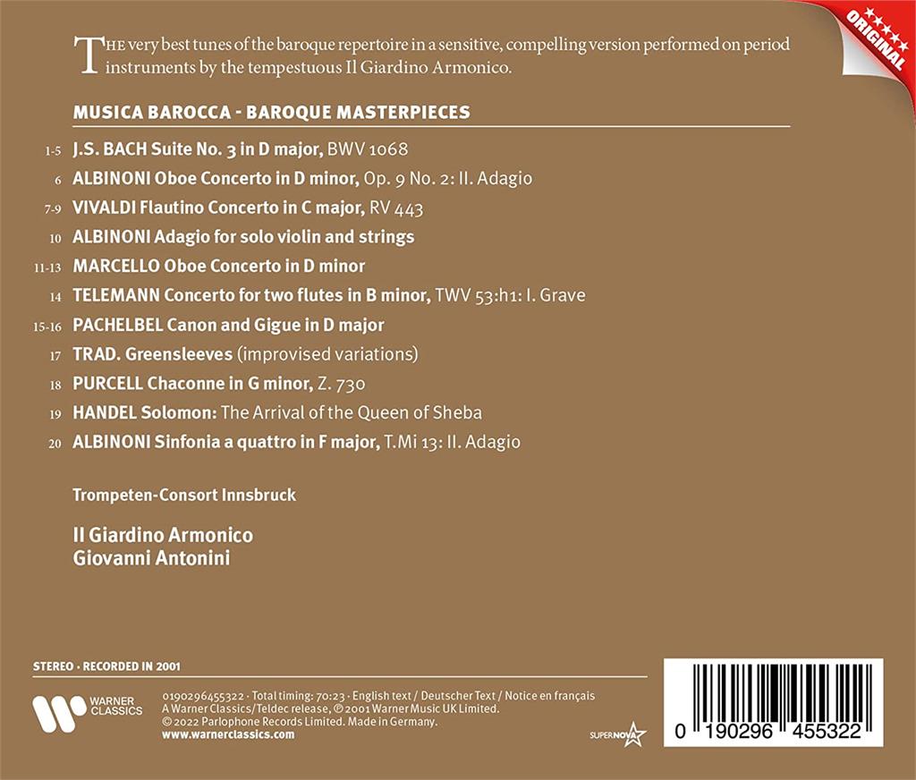 Musica Barocca | Il Giardino Armonico, Various Composers