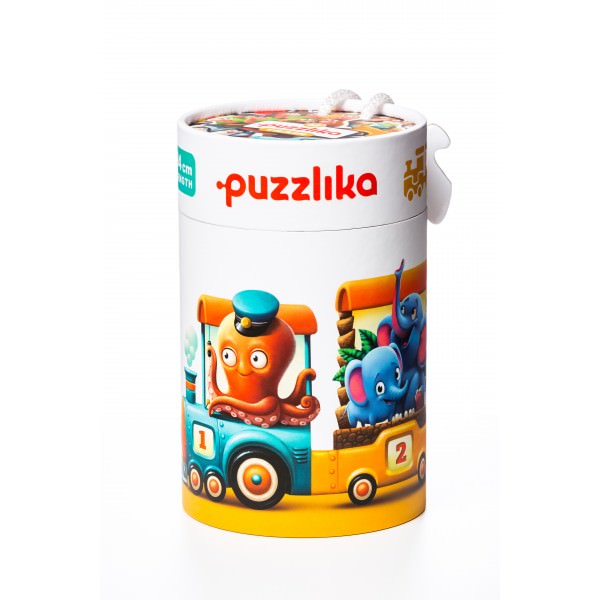 Puzzle - Cubika - Trenuletul vesel | Cubika