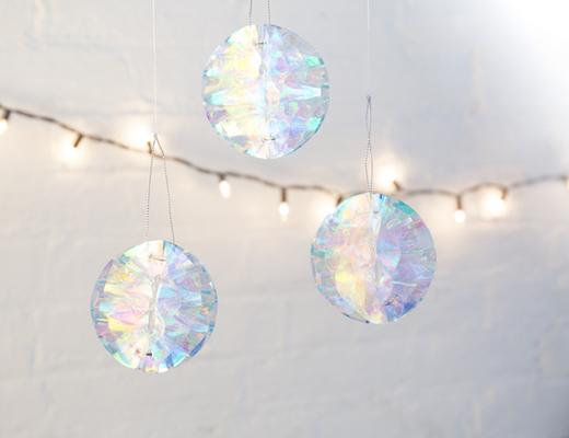 Decoratiune - Iridescent Party Ornaments | Kikkerland