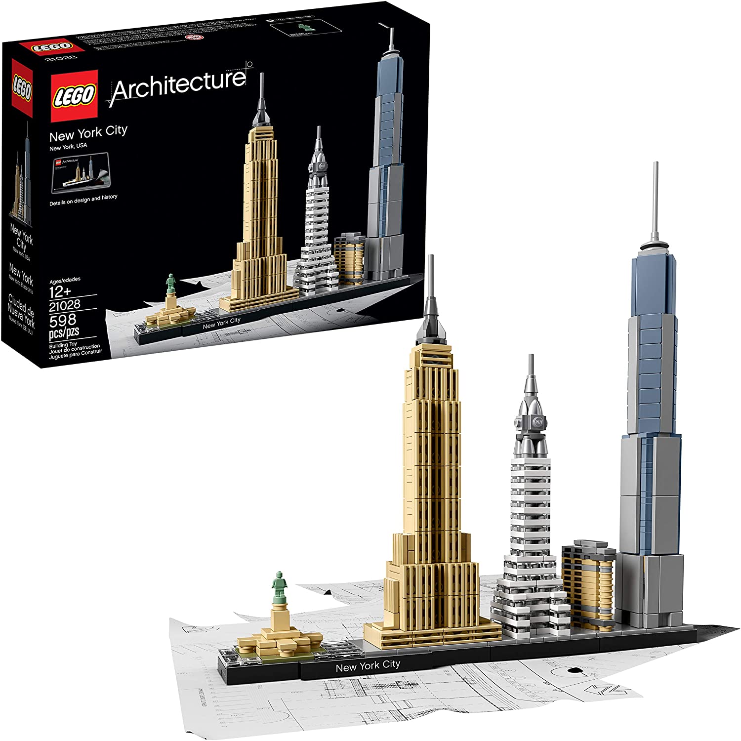 LEGO Architecture - New York City (21028) | LEGO - 3 | YEO