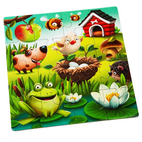 Puzzle - Cubika - Animalute preferate | Cubika