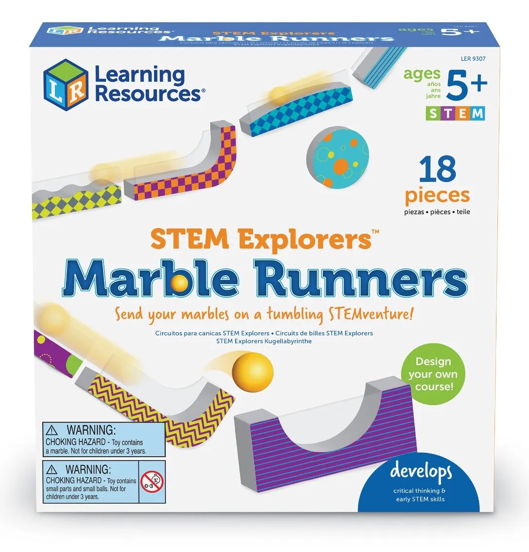 Set educativ - Marble Runners | Learning Resources - 4 | YEO