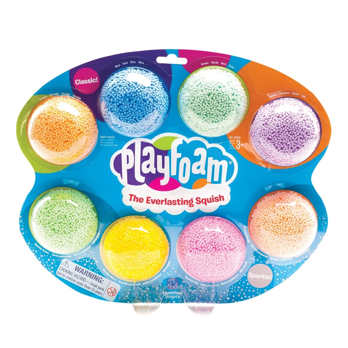  Set spuma de modelat 8 culori - Playfoam | Educational Insights 