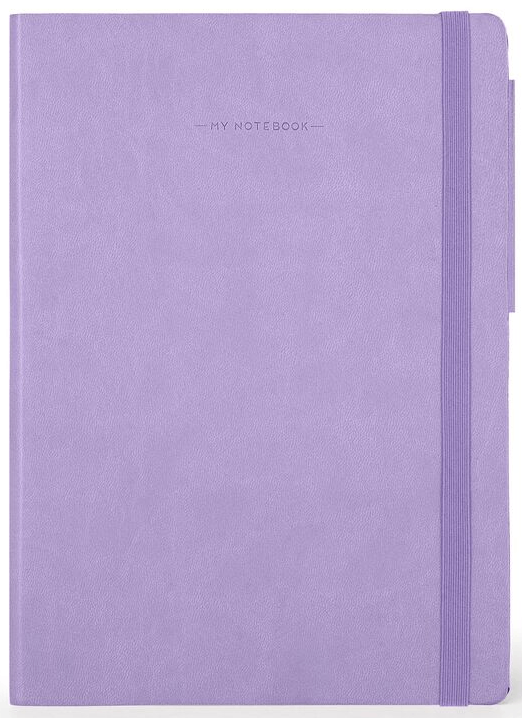 Carnet - My Notebook - Large, Plain - Lavender | Legami - 6 | YEO