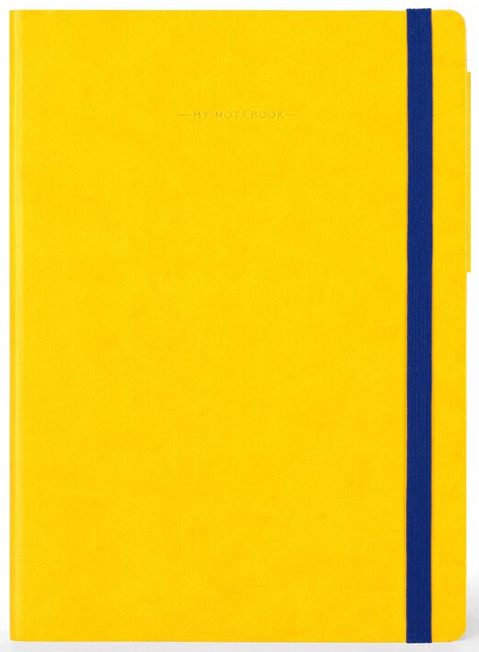 Carnet - My Notebook - Large, Plain - Yellow Freesia | Legami - 6 | YEO