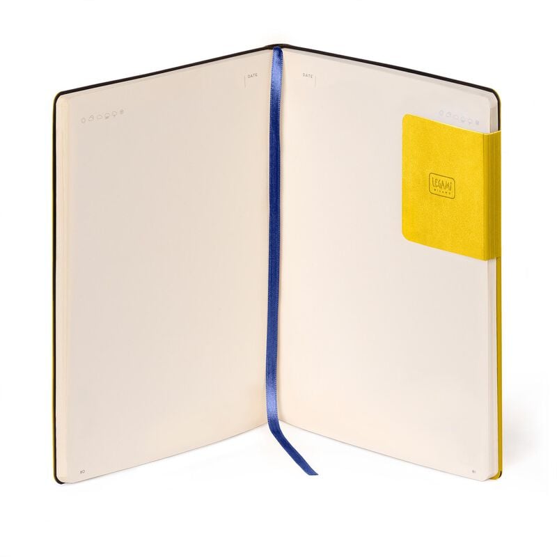 Carnet - My Notebook - Large, Plain - Yellow Freesia | Legami - 3 | YEO