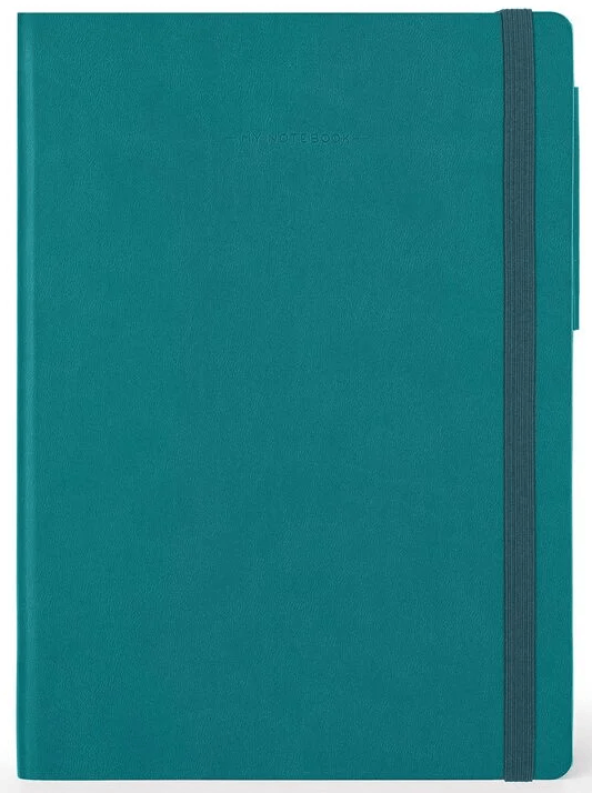 Carnet - My Notebook - Large, Plain - Malachite Green | Legami - 6 | YEO