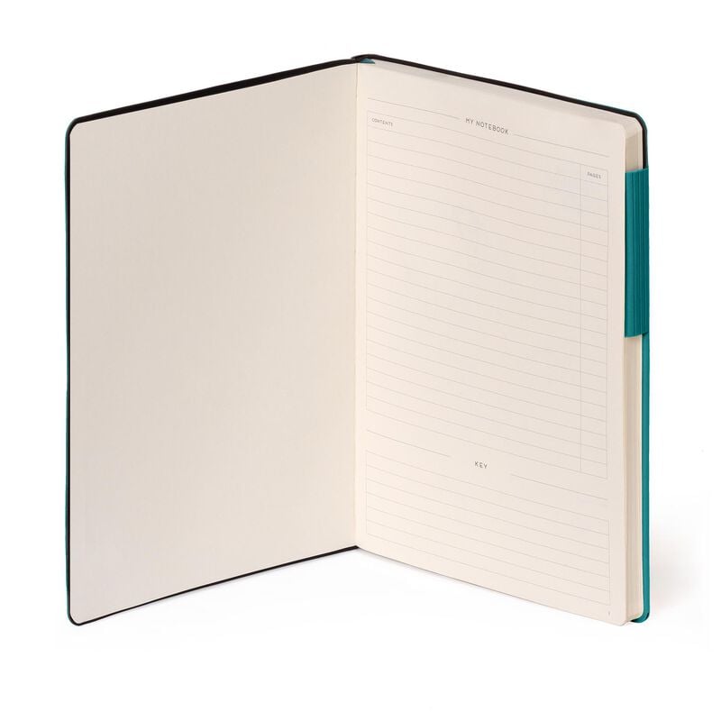 Carnet - My Notebook - Large, Plain - Malachite Green | Legami