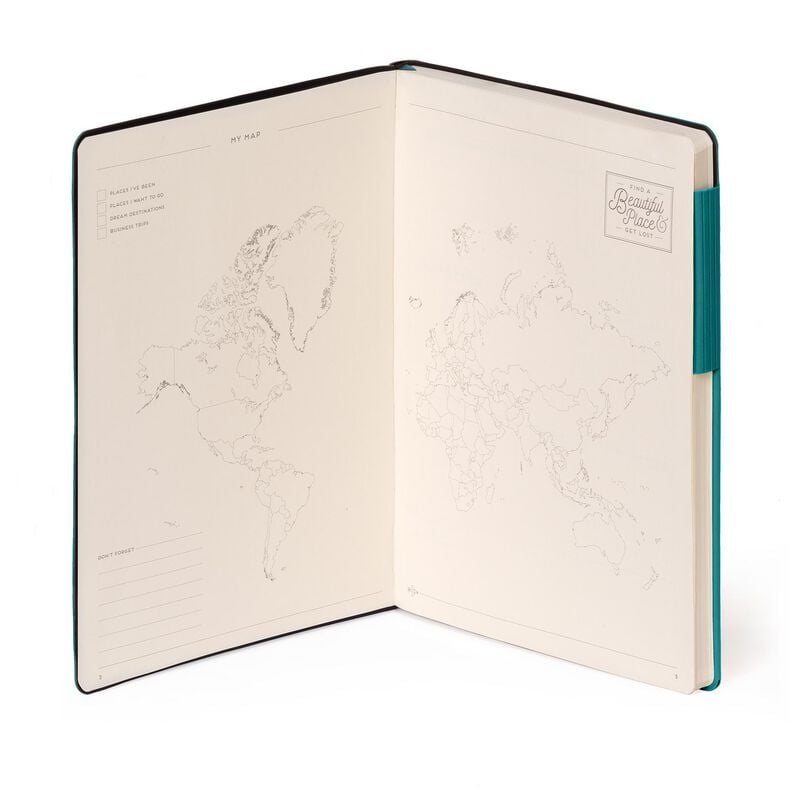 Carnet - My Notebook - Large, Plain - Malachite Green | Legami - 1 | YEO