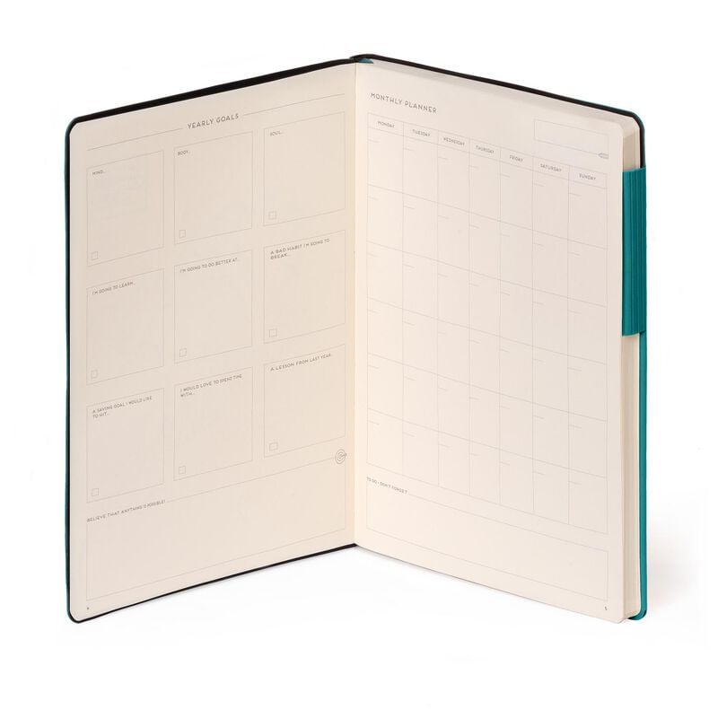 Carnet - My Notebook - Large, Plain - Malachite Green | Legami - 2 | YEO