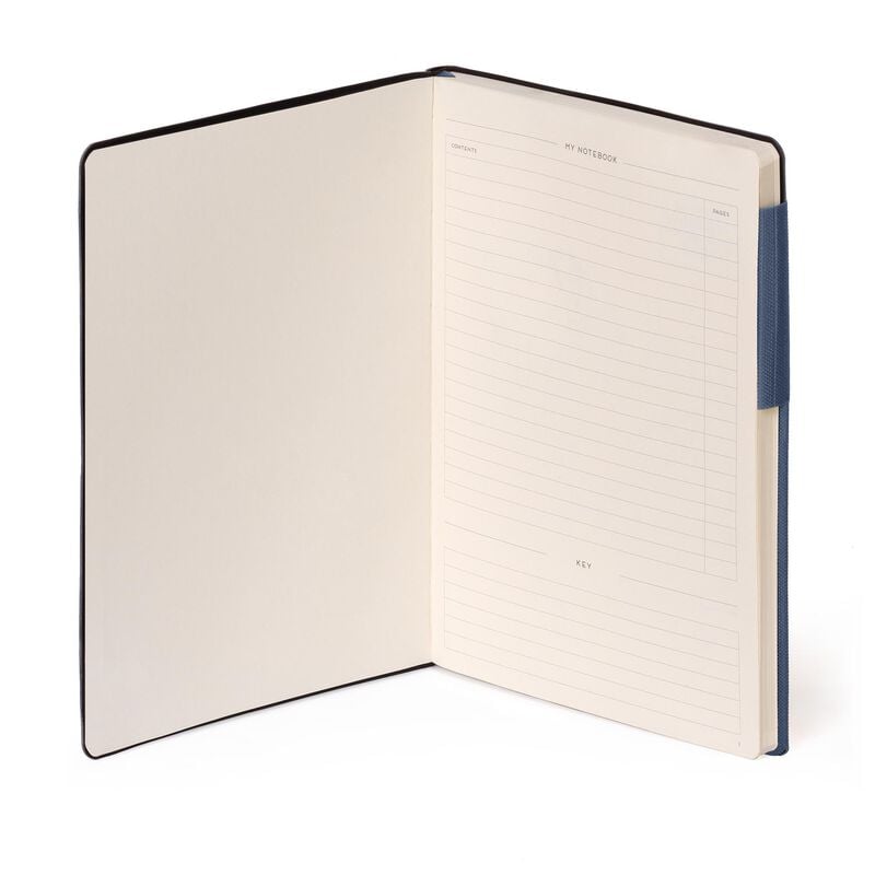 Carnet - My Notebook - Large, Plain - Galactic Blue | Legami