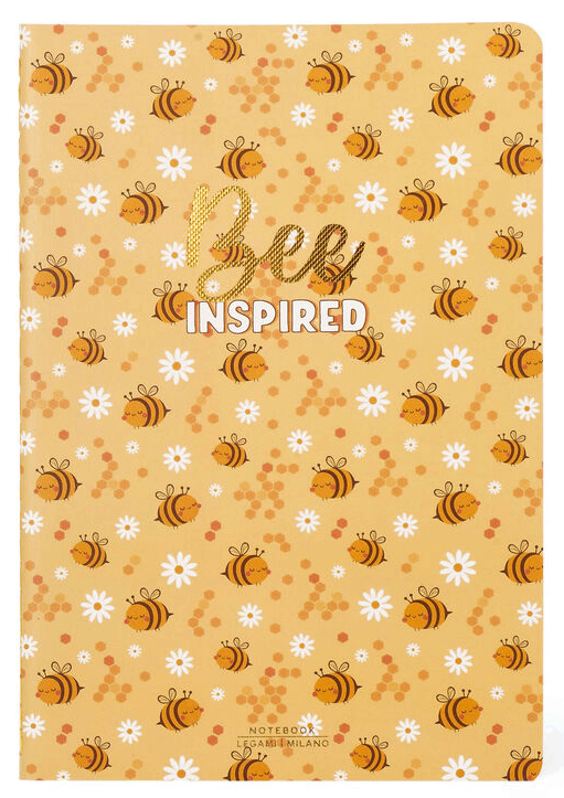 Caiet A5 - Plain - Bee | Legami - 1 | YEO