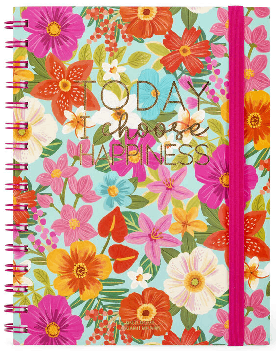 Carnet A5 - Large, Spiral, Lined - Flowers | Legami - 3 | YEO