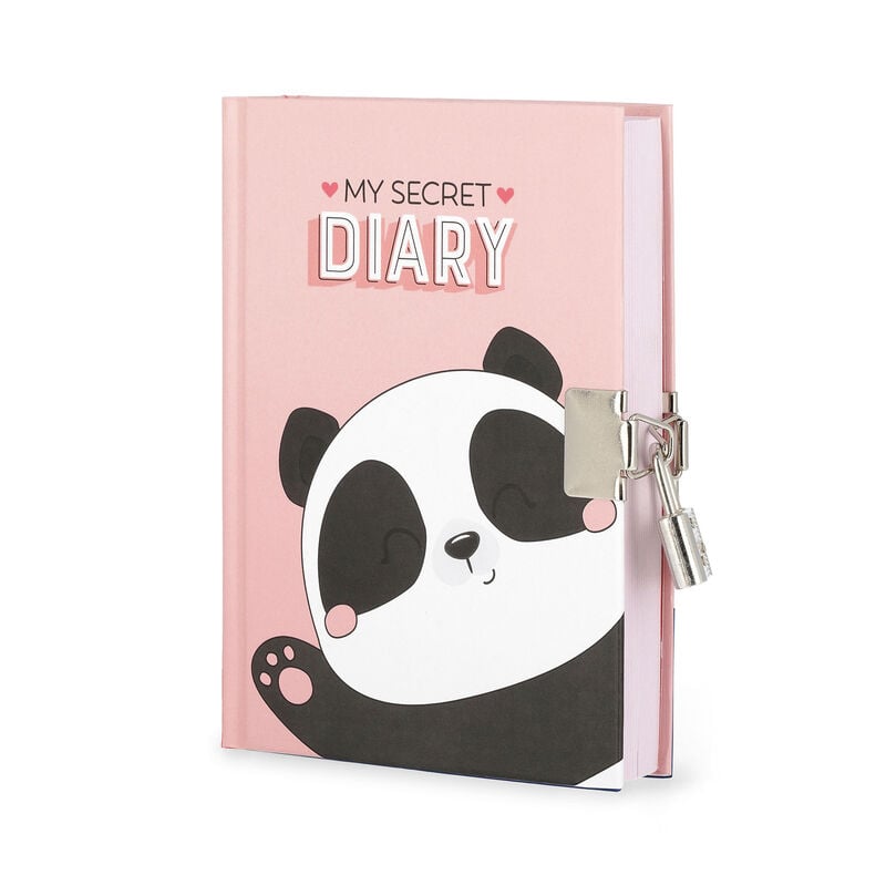 Jurnal cu lacat si cheie - My Secret Diary - Panda | Legami