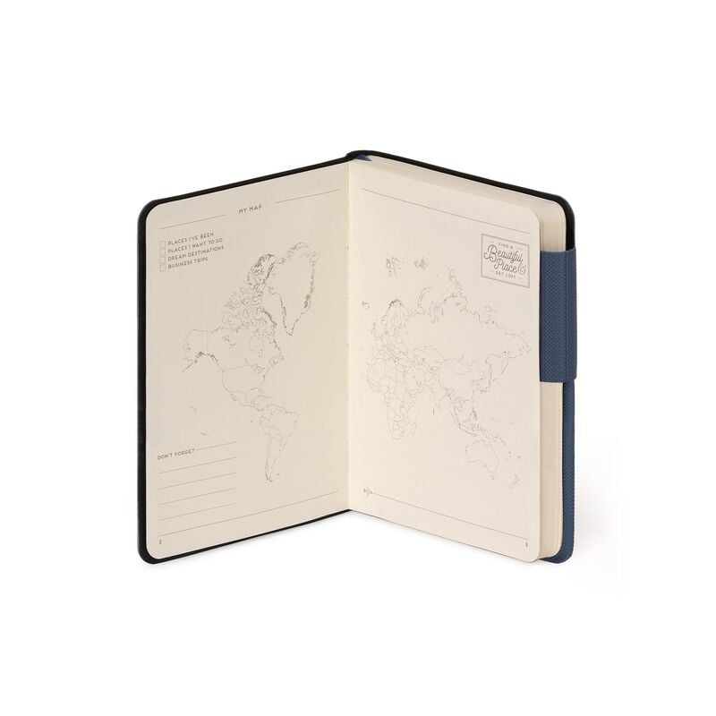 Carnet - My Notebook - Small, Lined - Galactic Blue | Legami - 1 | YEO