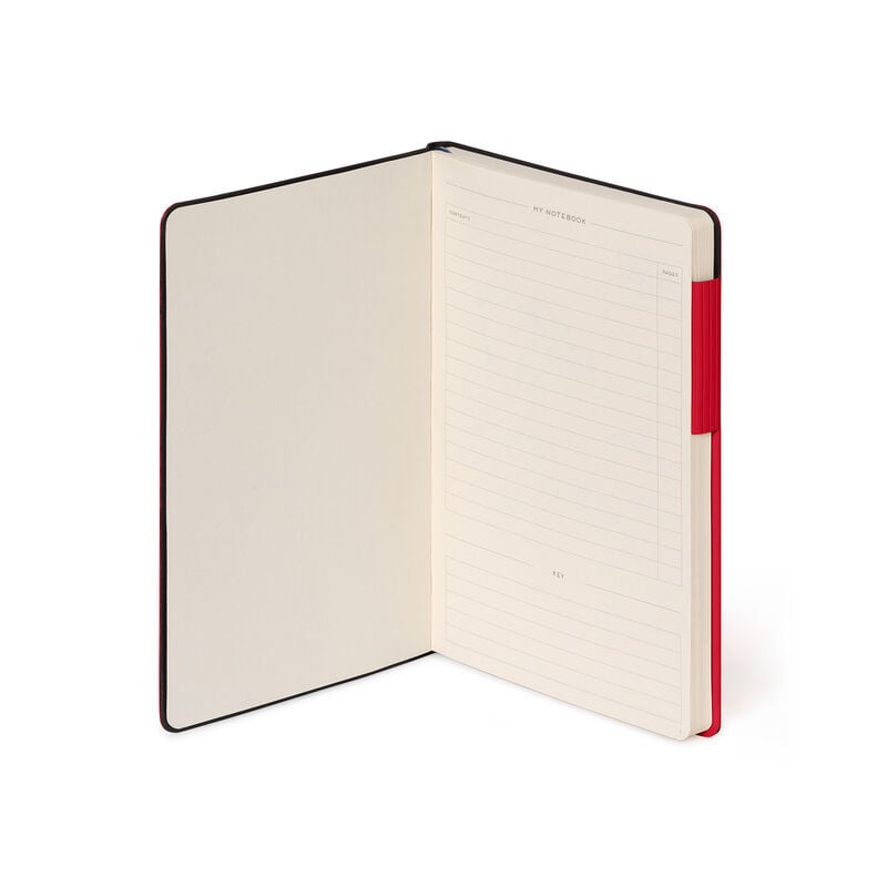 Carnet - My Notebook - Medium, Lined - Red | Legami