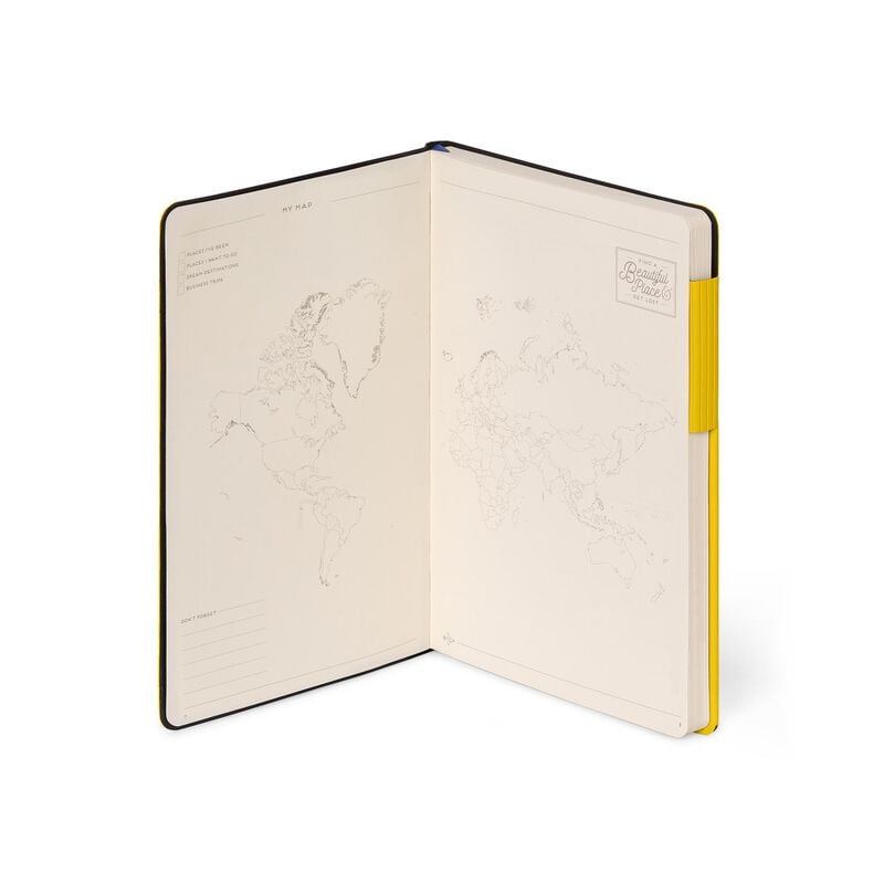 Carnet - My Notebook - Medium, Lined - Yellow Freesia | Legami - 1 | YEO