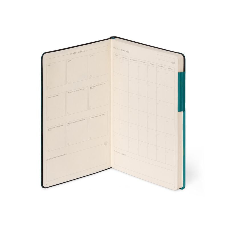 Carnet - My Notebook - Medium, Lined - Galactic Blue | Legami - 2 | YEO