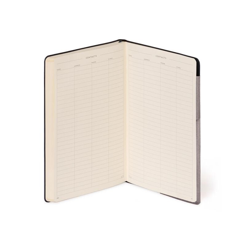 Carnet - My Notebook - Medium, Lined - Grey Diamond | Legami - 4 | YEO