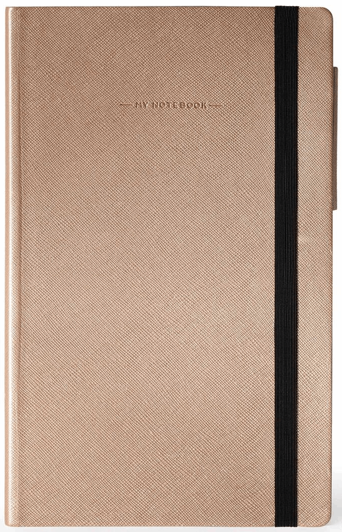 Carnet - My Notebook - Medium, Lined - Rose Gold | Legami - 5 | YEO