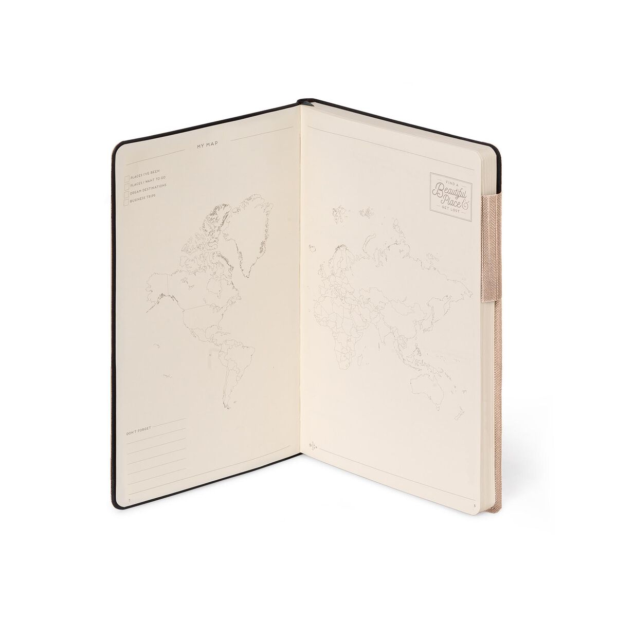 Carnet - My Notebook - Medium, Lined - Rose Gold | Legami - 2 | YEO