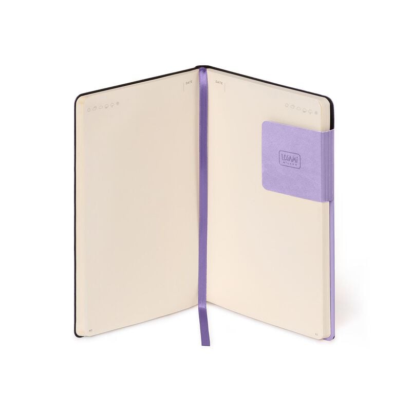 Carnet - My Notebook - Medium, Plain - Lavender | Legami - 3 | YEO