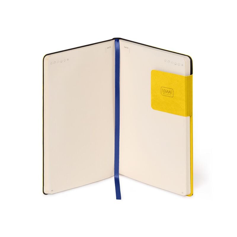 Carnet - My Notebook - Medium, Plain - Yellow Freesia | Legami - 3 | YEO