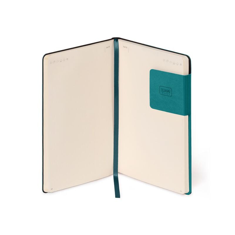 Carnet - My Notebook - Medium, Plain - Malachite Green | Legami - 3 | YEO