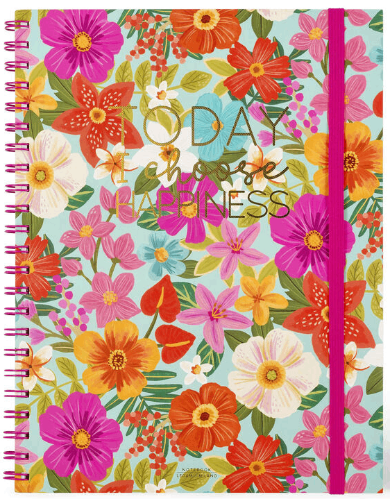 Carnet - 3in1 - A4, Maxi, Spiral - Flowers | Legami - 5 | YEO