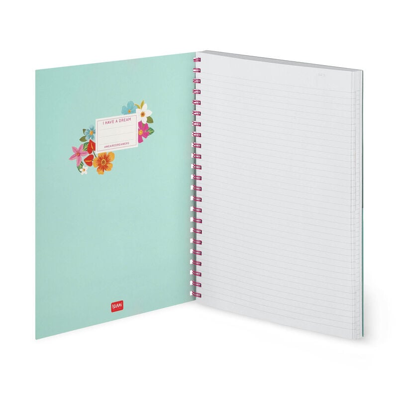 Carnet - 3in1 - A4, Maxi, Spiral - Flowers | Legami