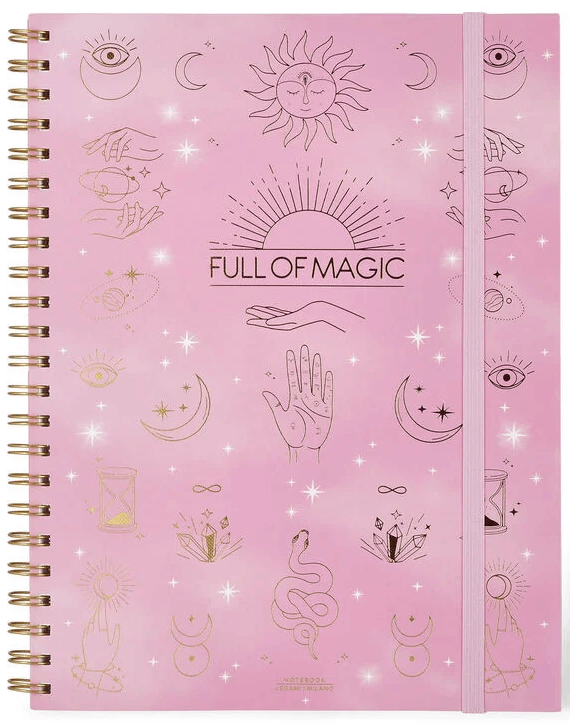 Carnet - 3in1 - A4, Maxi, Spiral - Magic | Legami - 5 | YEO