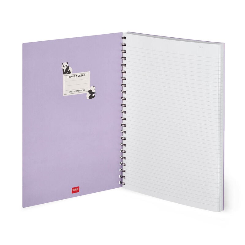 Carnet - 3in1 - A4, Maxi, Spiral - Panda | Legami