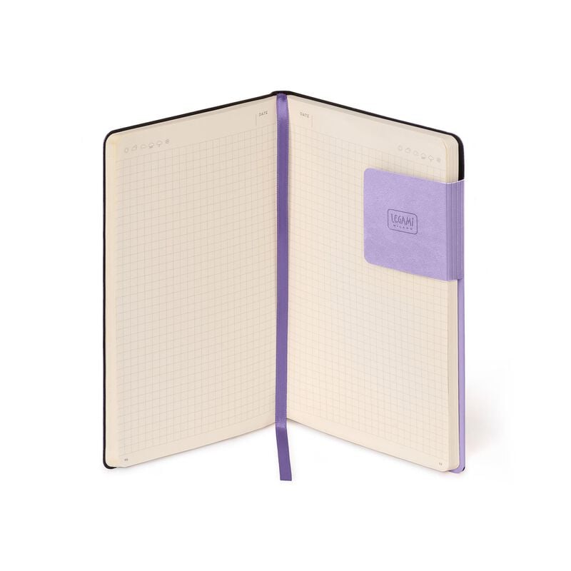 Carnet - My Notebook - Medium, Squared - Lavender | Legami - 3 | YEO