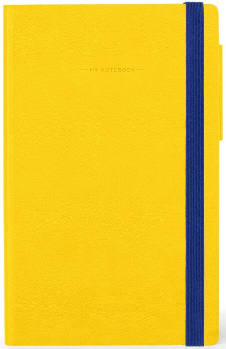 Carnet - My Notebook - Medium, Squared - Yellow Freesia | Legami - 6 | YEO